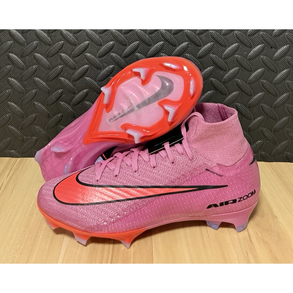Nike Zoom Mercurial Superfly 10 Elite FG Flamingo FQ1454-600 Mens Sz 5.5 Women 7